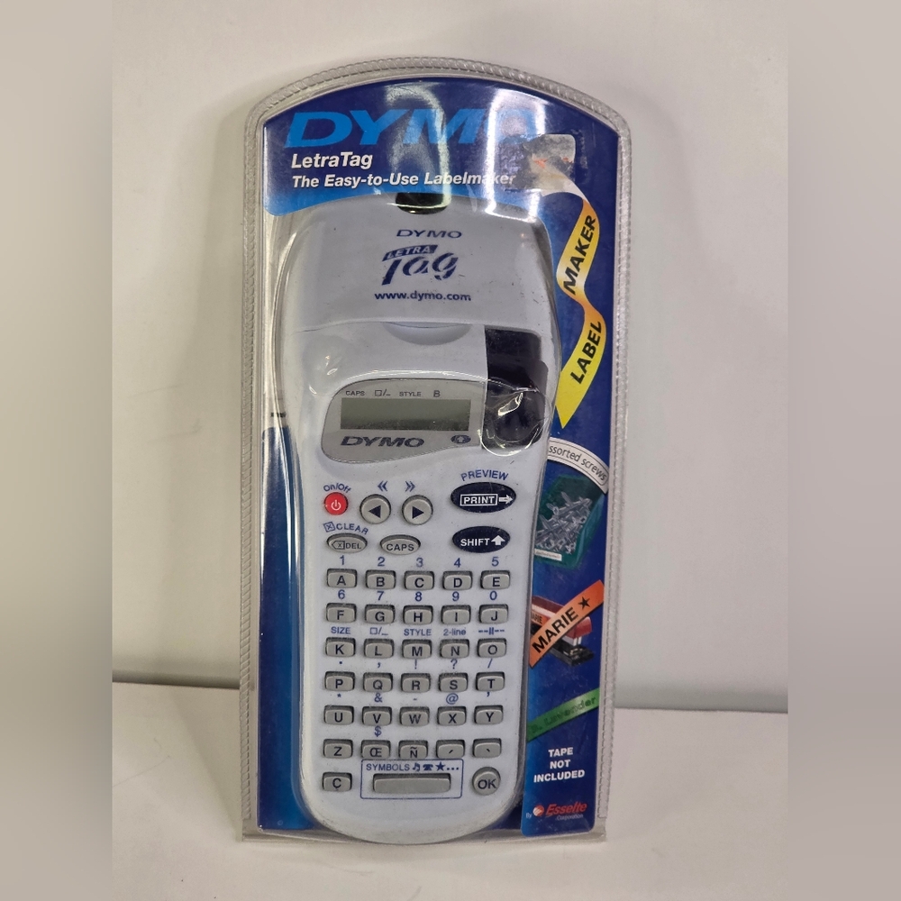 Brand New Dymo Letra Tag Electronic Label Maker